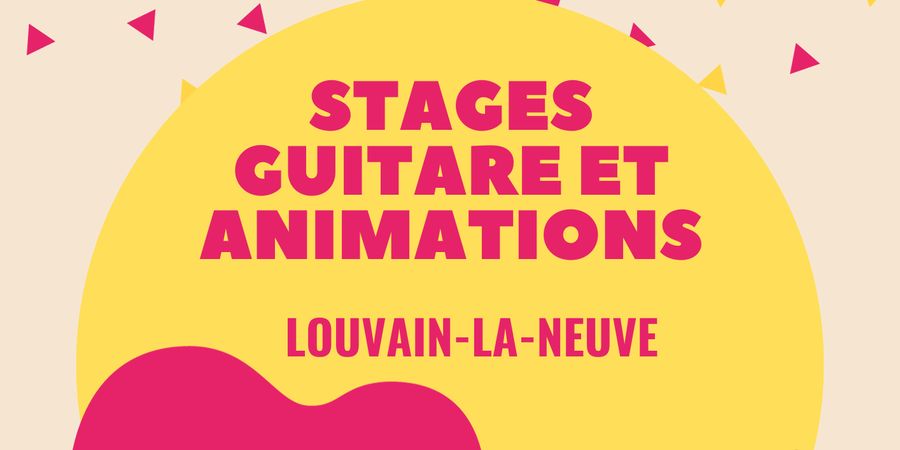 image - Stages guitare & animations jeune public