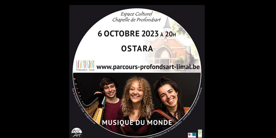image - Concert de Ostara, dans le cadre du 9e Parcours de Profondsart-Limal