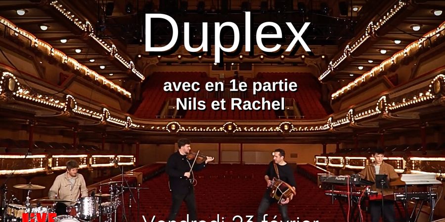 image - Concert de Duplex