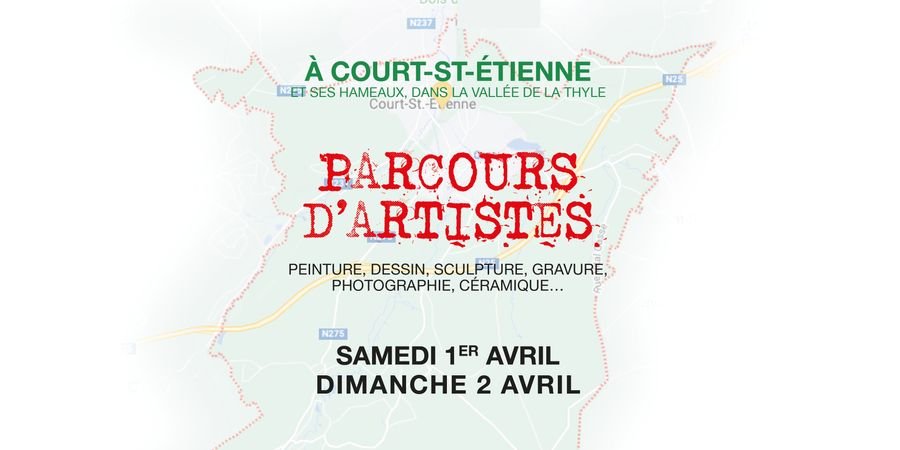 image - Parcours d'artistes de Court-Saint-Étienne