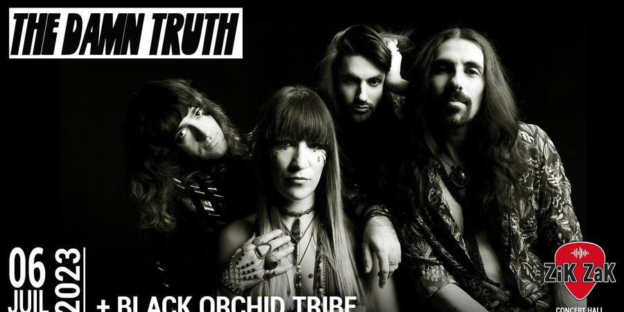 image - The Damn Truth (CAN) + Black Orchid Tribe