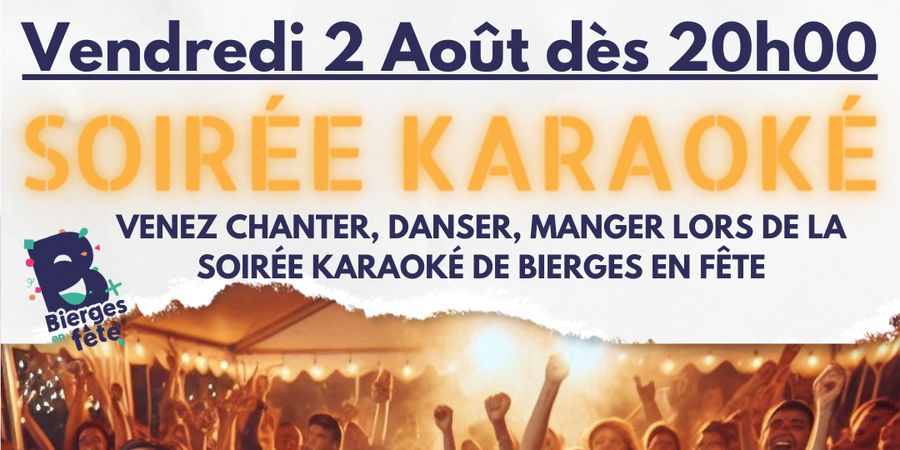 image - Soirée Karaoké à Bierges en Fête