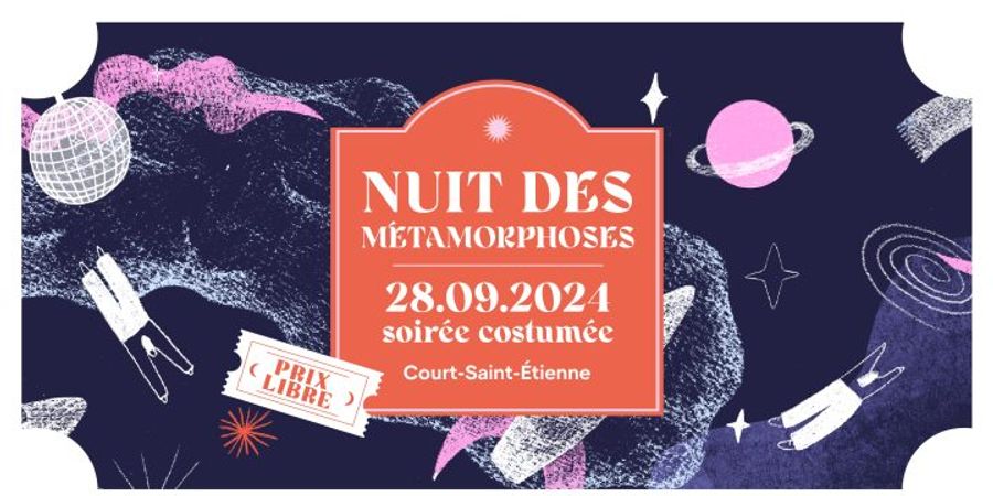 image - NUIT DES MÉTAMORPHOSES : SOIRÉE COSTUMÉE