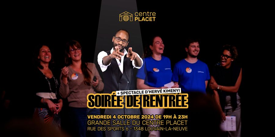 image - Soirée de rentrée du Centre Placet