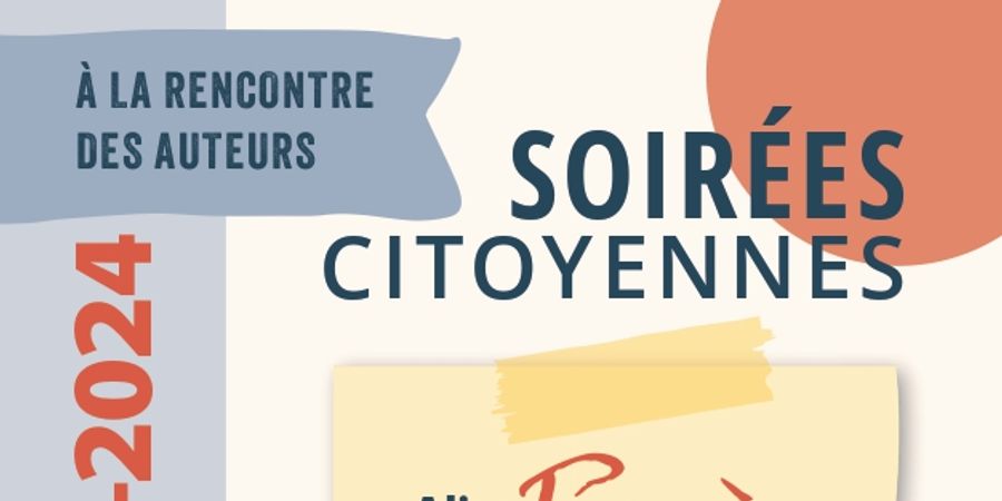 image - A la rencontre des Auteurs, Soirées citoyennes