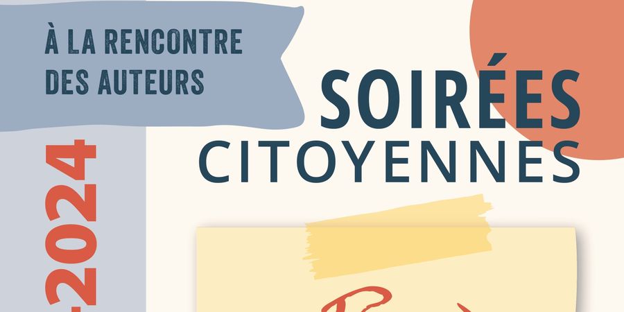 image - Soirées citoyennes : à la rencontre des auteurs