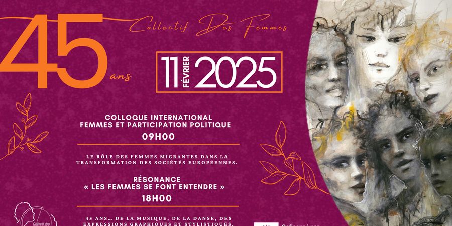 image - Colloque International et 45 ans du Collectif des Femmes : Femmes et participation politique 