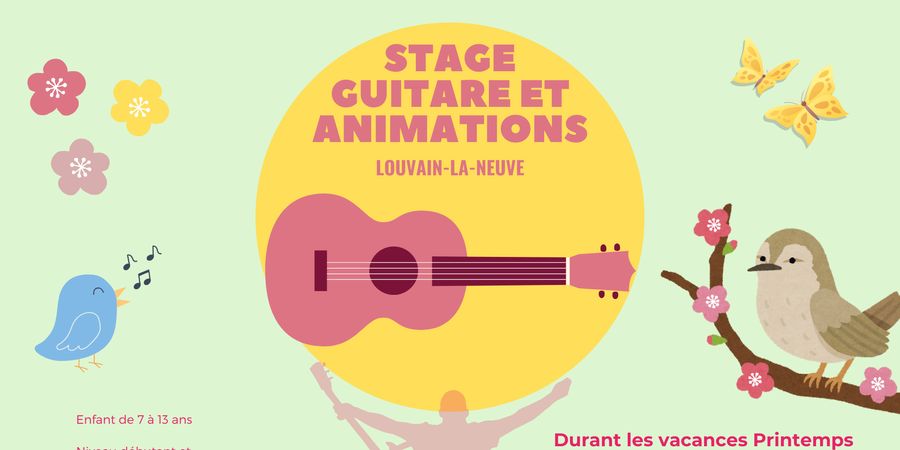 image - Stage guitare et jeux