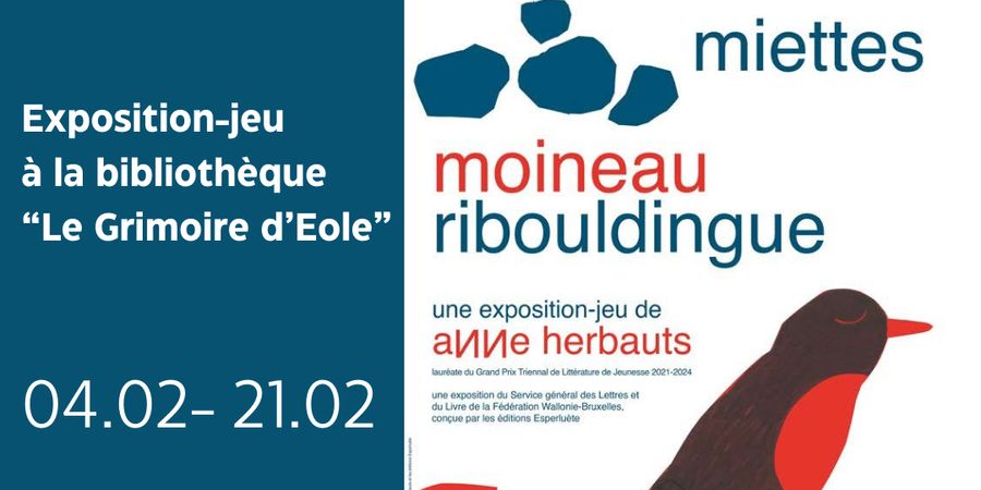 image - Exposition-jeu Miettes moineau ribouldingue