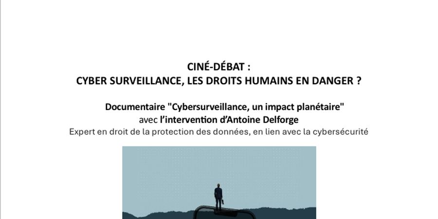 image - Cybersurveillance : droits humains en danger ?