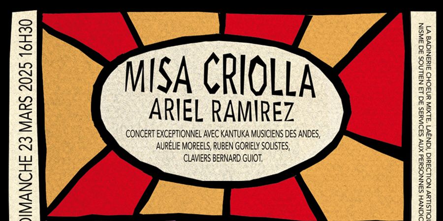 image - Concert Misa Criolla Ramirez et polyphonies contemporaines par La Badinerie