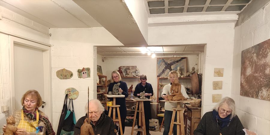 image - Atelier de sculpture autour d'une modèle d'art professionnelle CroquezNous