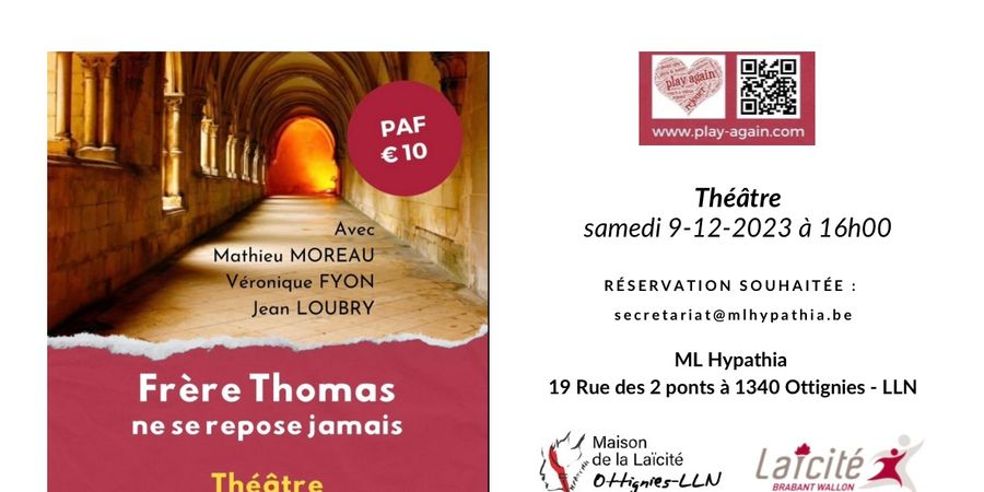 image - Frère Thomas ne se repose jamais !