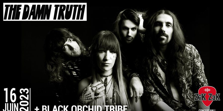 image - The Damn Truth (CAN) + Black Orchid Tribe