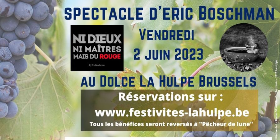 image - Éric Boschman « Ni Dieux ni Maitres mais du rouge »
