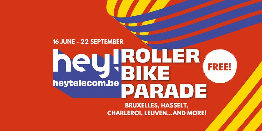 image - hey! telecom Roller Bike Parade - Nivelles