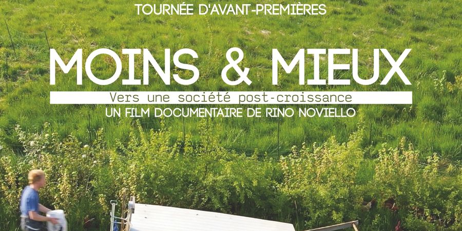 image - Avant-première « Moins & Mieux » de Rino Noviello