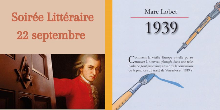 image - 3e Soirée littéraire - 2 auteurs et 1 seul en scène