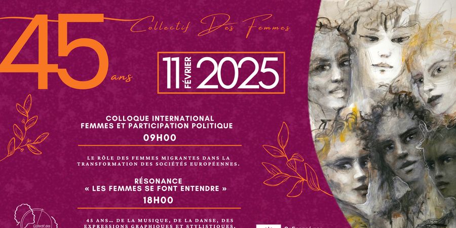 image - Colloque International et 45 ans du Collectif des Femmes : Femmes et participation politique