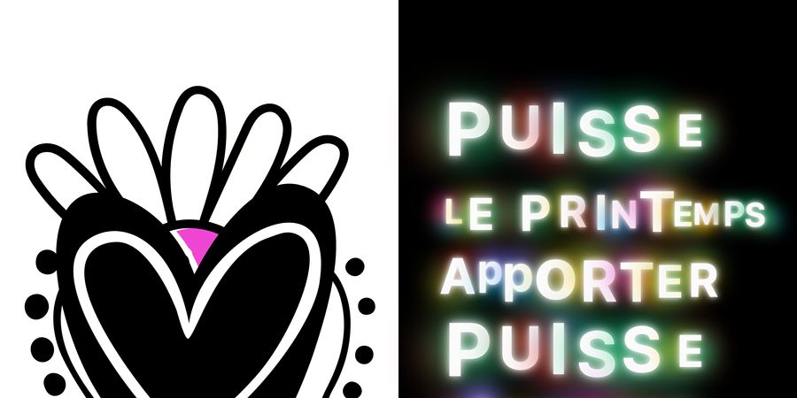 image - Ateliers Nuit Lumière - Cœurs totémiques et poésies de fenêtres