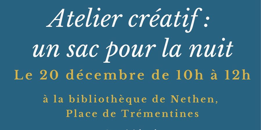 image - Nuit des bibliothèques - Un sac pour la nuit