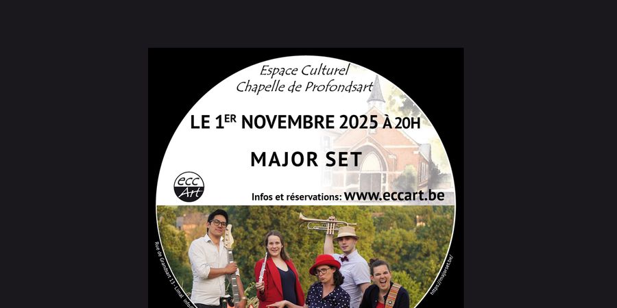 image - Major Set : Un Quintet Jazzy Tout Feu Tout Flamme. Concert jazz, swing, pop