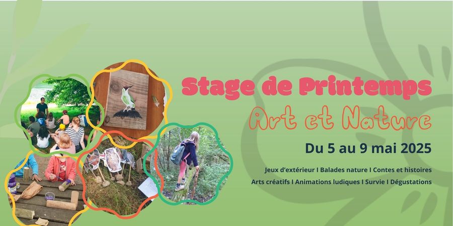 image - Stage de Printemps - Art & Nature