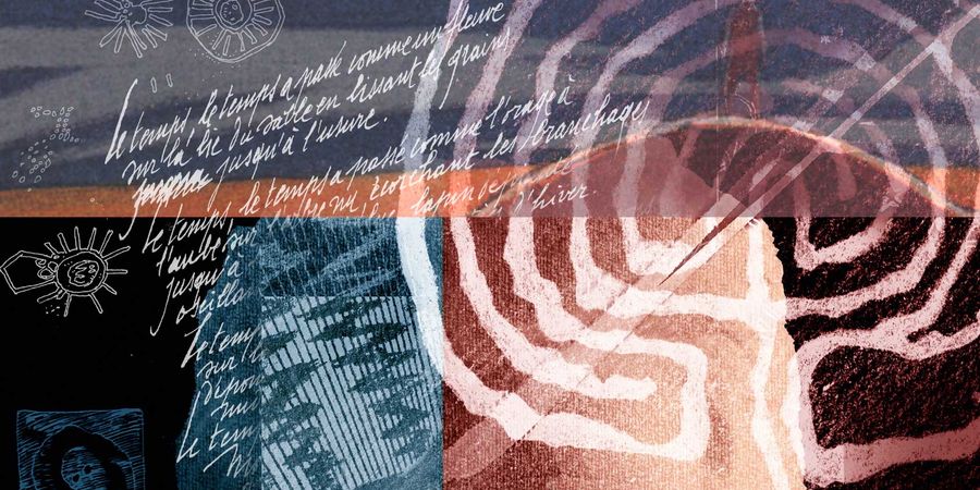 image - Claude Renard. Astre et fragments.