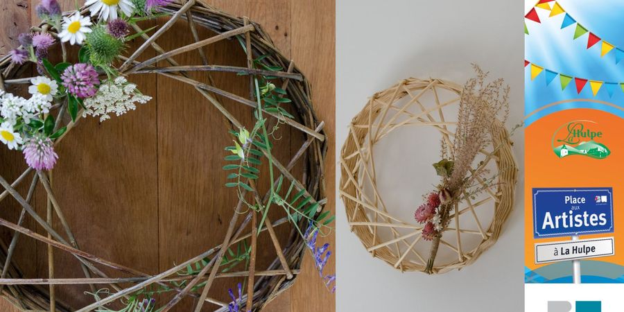 image - Atelier en soirée (à partir de 16 ans)-Atelier de création d'une décoration murale ou de table ronde