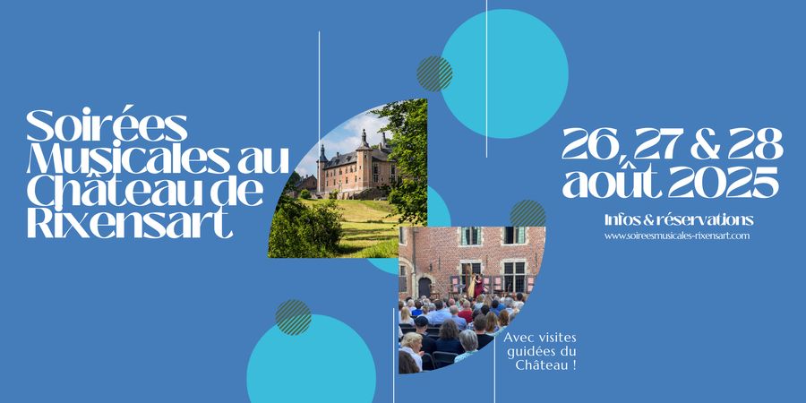 image - Place aux Artistes à Rixensart | Soirées musicales au Château