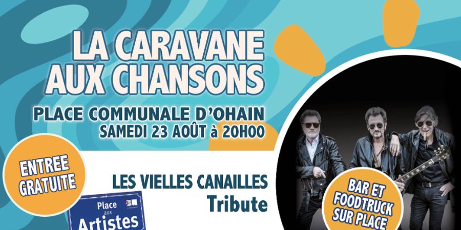 image - Place aux Artistes à Lasne | Les Caravanes de l'été : le Trio des Légendes