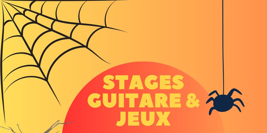 image - Stage guitare et jeux halloween