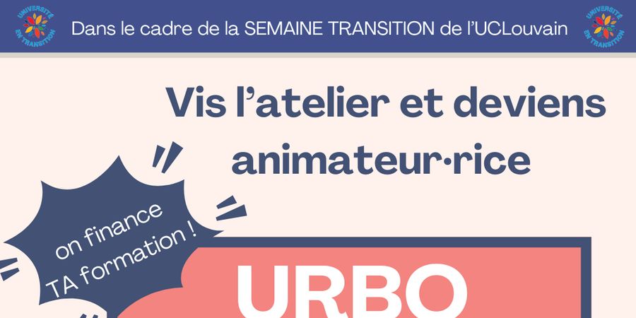 image - Formation à l'outil pédagogique : Urbo, ville en transition