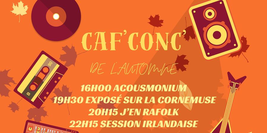 image - Caf’ Conc’ de l’Automne