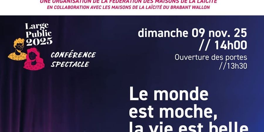 image - Le monde est moche, la vie est belle