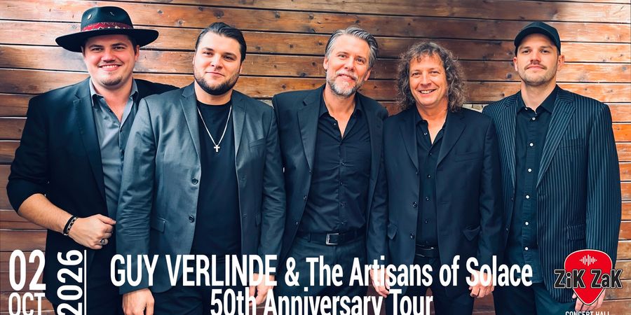 image - Guy Verlinde & The Artisans of Solace – 50th Anniversary Tour