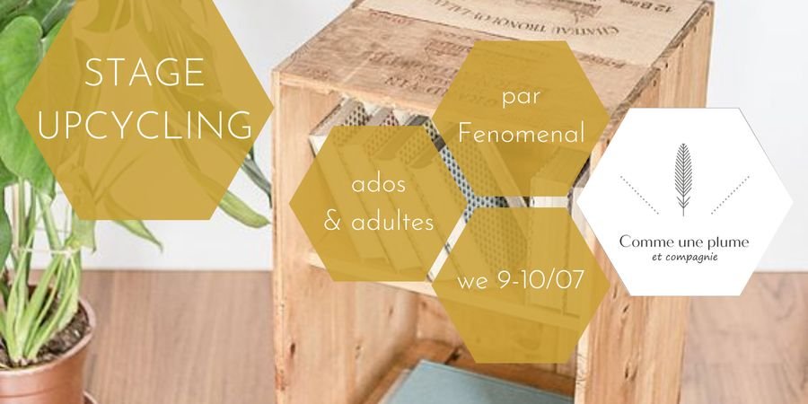 image - Stage d'upcycling pour ados & adultes