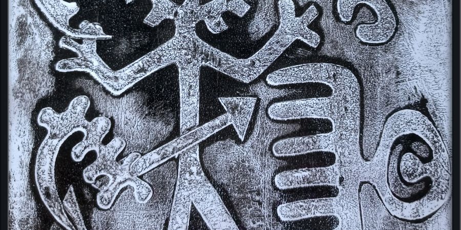 image - Ateliers à 4 mains - Atelier Collagraphie sur gelli plate