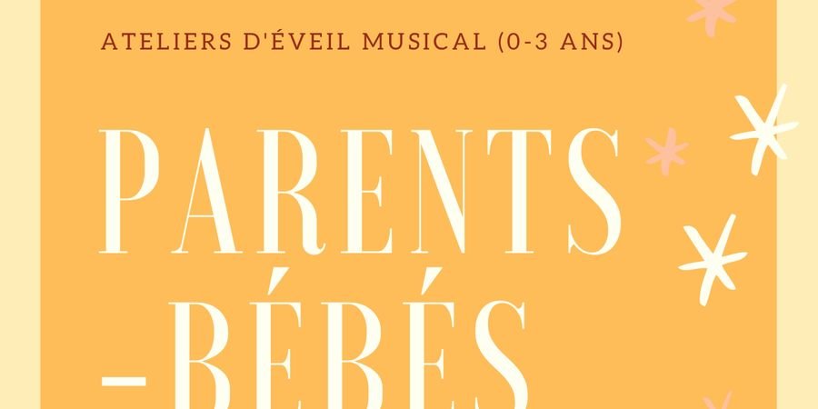image - Éveil musical parents-bébés (cycle de 4 séances)
